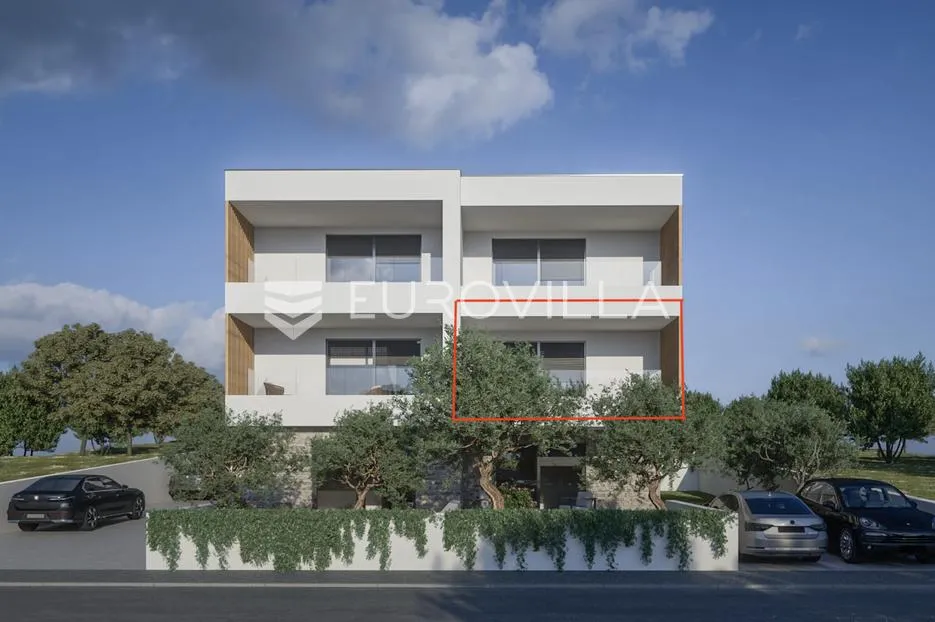 Brodarica, prvi red do mora, moderni stanovi u ekskluzivnoj zgradi u izgradnji, B1, S4 - Brodarica, Šibenik