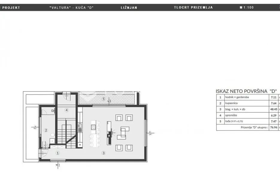 ližnjan, valtura moderna samostojeća kuća oznake d od 167 m² na uređenoj okućnici - slika 28