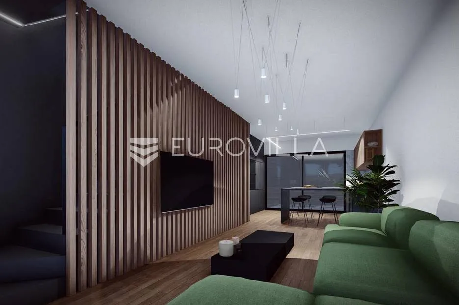 poreč, kuća b3 u nizu 117 m2, moderan stambeni projekt, mogućnost bazena, pogled na more - slika 5