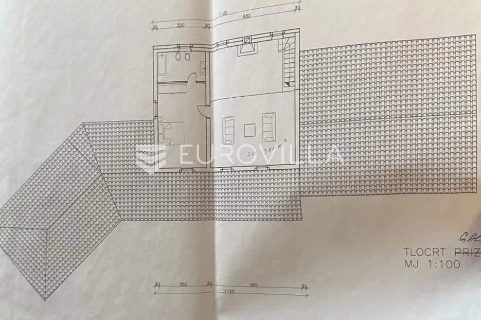 barban, manjadvorci, građevinsko zemljište s projektom i započetom gradnjom - slika 11