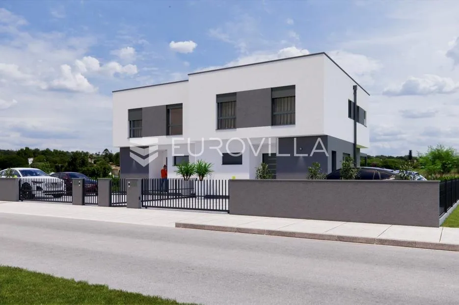 zagreb, brezovica, novogradnja, duplex kuća 128,62 m2 s vrtom - slika 1