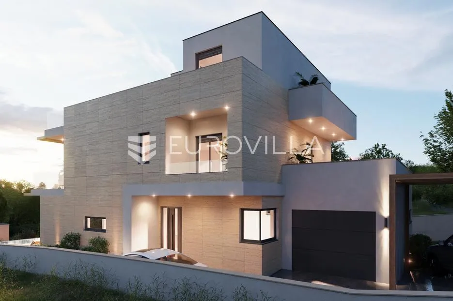 rogoznica, dvornica, luksuzna vila u izgradnji površine 450 m2 - slika 7