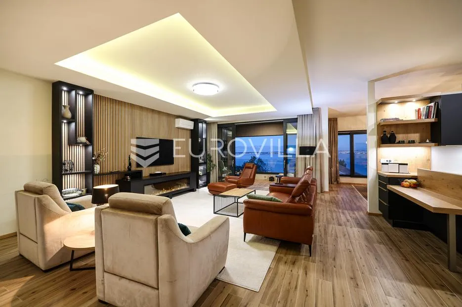 zadar, lukoran, luksuzna vila s pogledom na more - slika 83