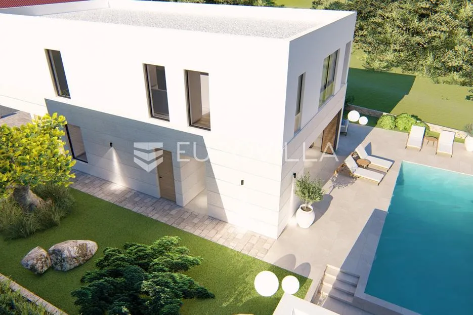 primošten, prekrasna vila s bazenom i pogledom na more, 289,5 m² - slika 7