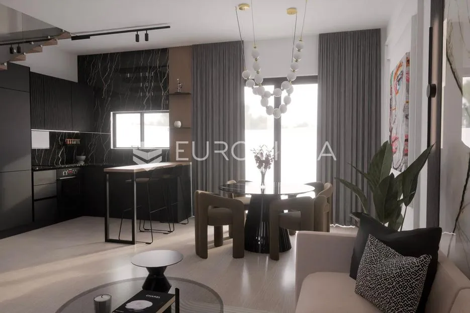 vodice, novogradnja, luksuzna kuća 103,76 m² u nizu s bazenom s3 - slika 3