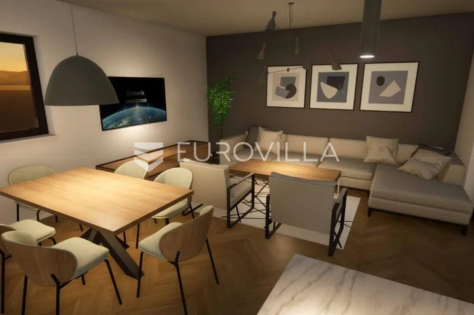 zagreb, maksimir, luksuzan trosoban penthouse 82,02 m² - slika 2