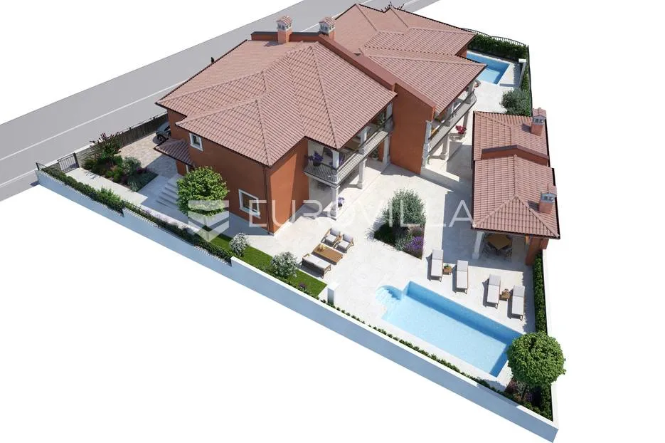 istra, momjan, dvojna kuća s bazenom, 178m2 - slika 5