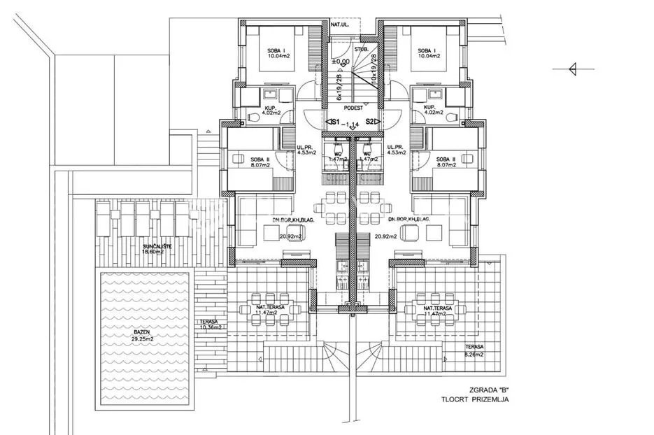 pag, jakišnica, trosoban stan s bazenom u luksuznoj novogradnji, 122,81 m² - slika 28