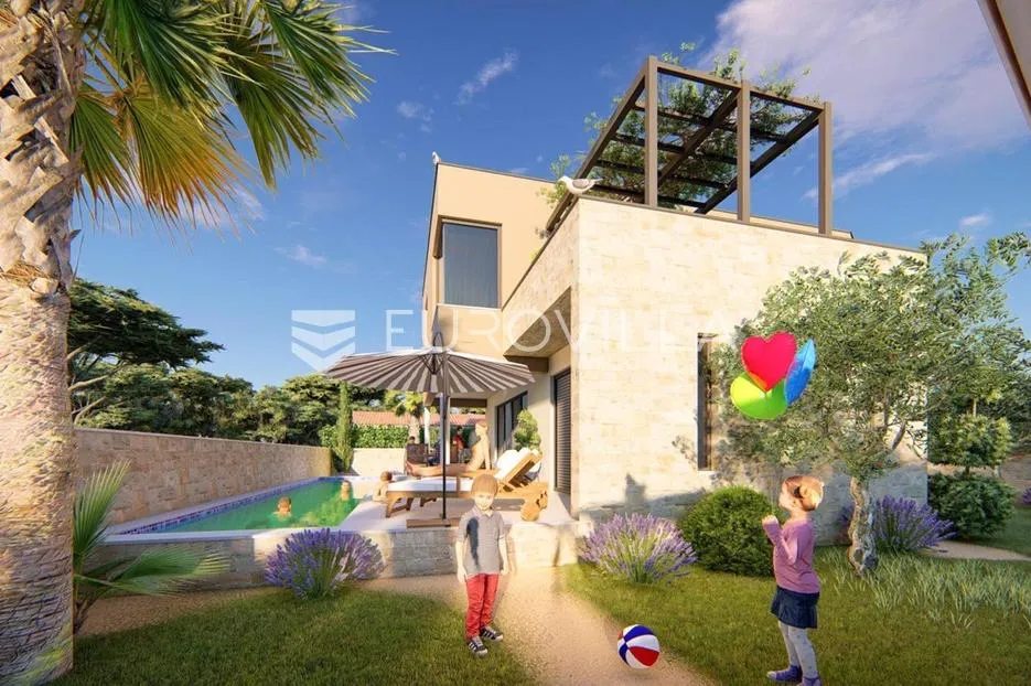 istra, šišan, kuća s bazeom u izgradnji 244 m² - slika 3