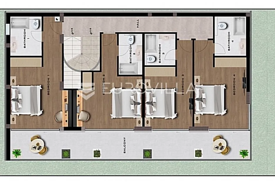 split, kaštel sućurac, v9 - dvojna luksuzna vila s pogledom na more - slika 37