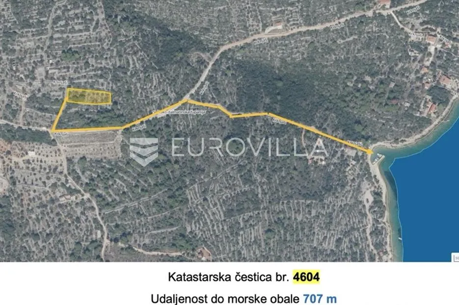 drvenik veliki poljoprivredno zemljište 1.900 m² - slika 2