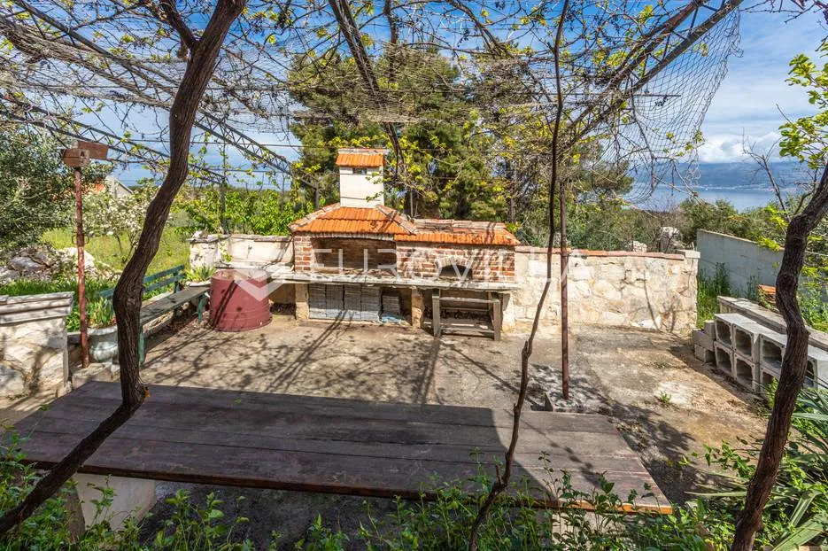 brač, supetar kamena kuća s pogledom na more - slika 8
