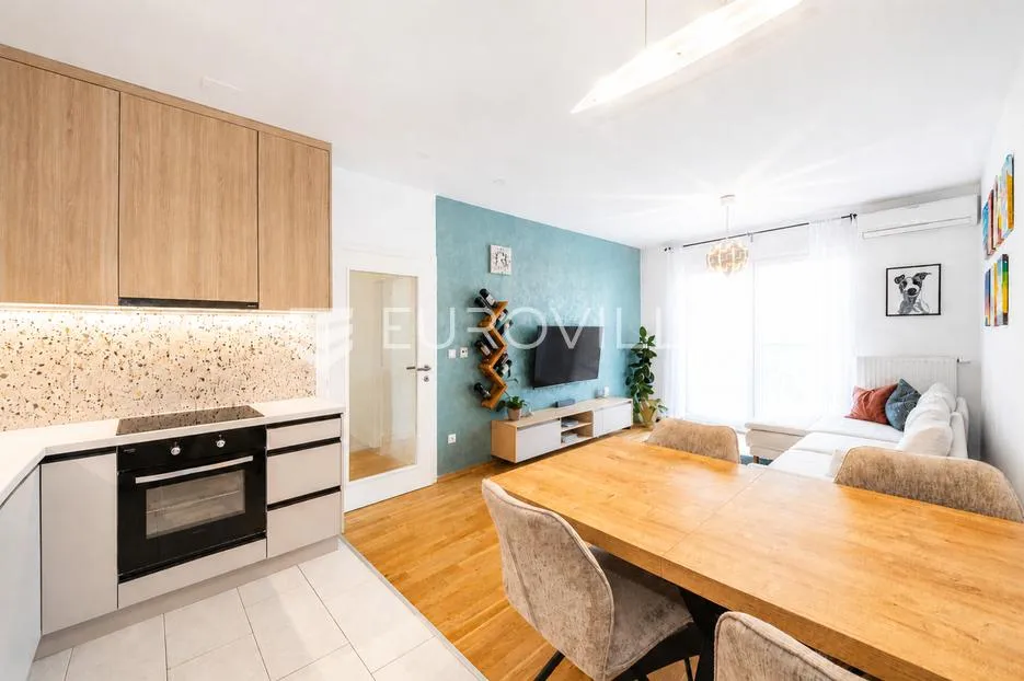 zagreb, vukomerec, trosoban stan s parkingom neto površine 63 m² - slika 2