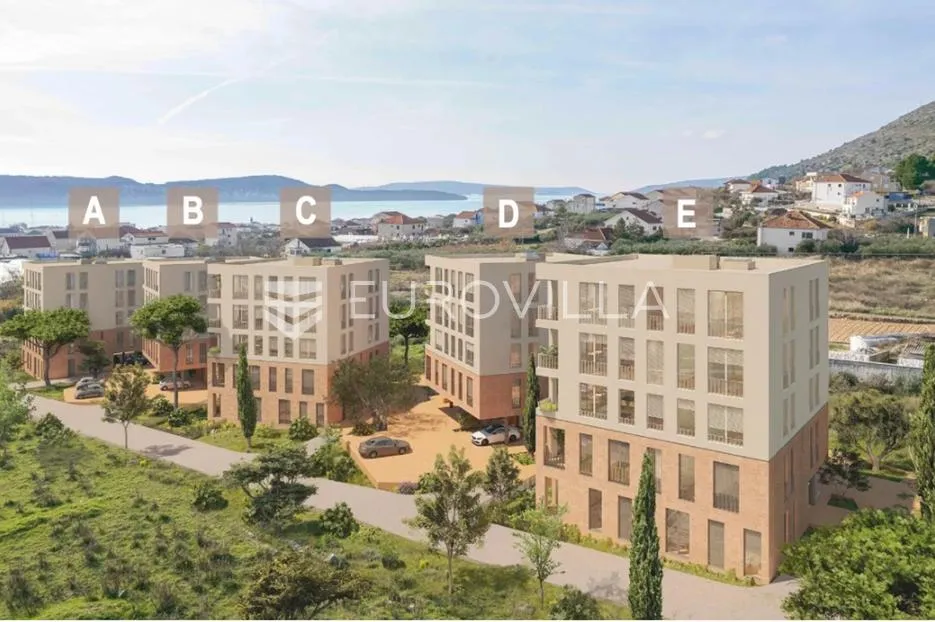 trogir, seget donji, dvosoban stan u prizemlju neto korisne površine 90 m², s1, c - slika 3