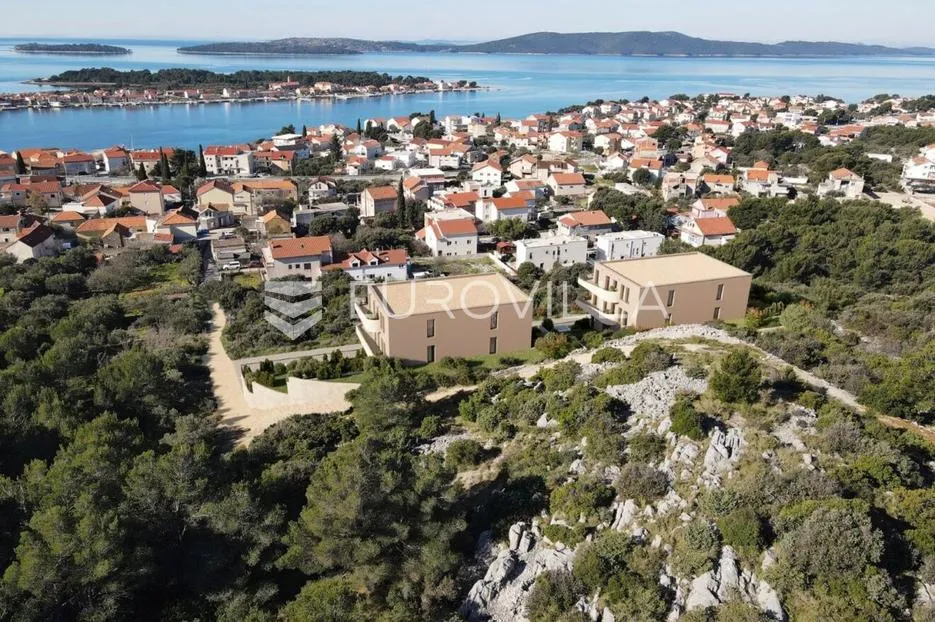 brodarica, novogradnja, jednosoban stan s pogledom na more, 65,95 m² - slika 11