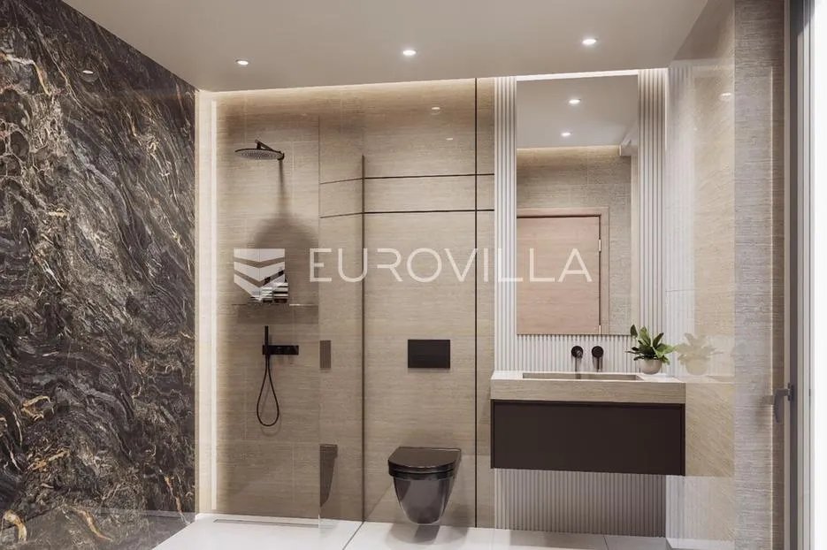 vodice, građevinsko zemljište 468 m², s projektom i dozvolm za vilu - slika 21
