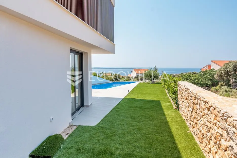 pag, mandre, trosoban stan u luksuznoj vili s privatnim bazenom i pogledom na more 130 m² - slika 37