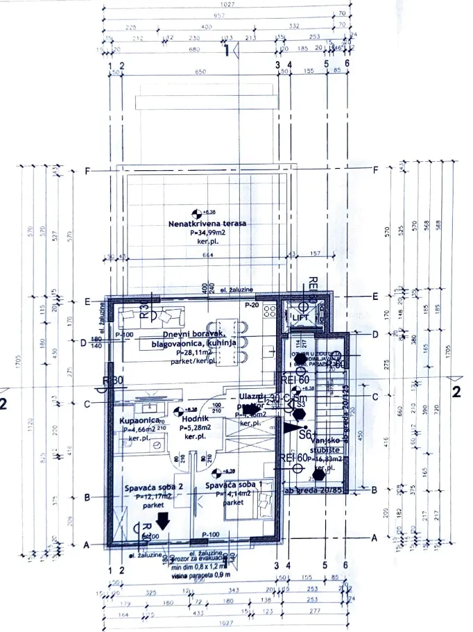 zagreb, maksimir, novogradnja, moderan trosoban penthouse 88,87 m² - slika 10