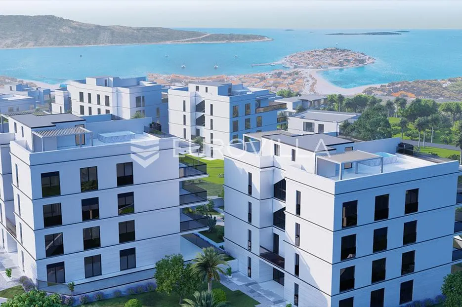 primošten resort, dvoetažni penthouse s panoramskim pogledom na more - slika 6