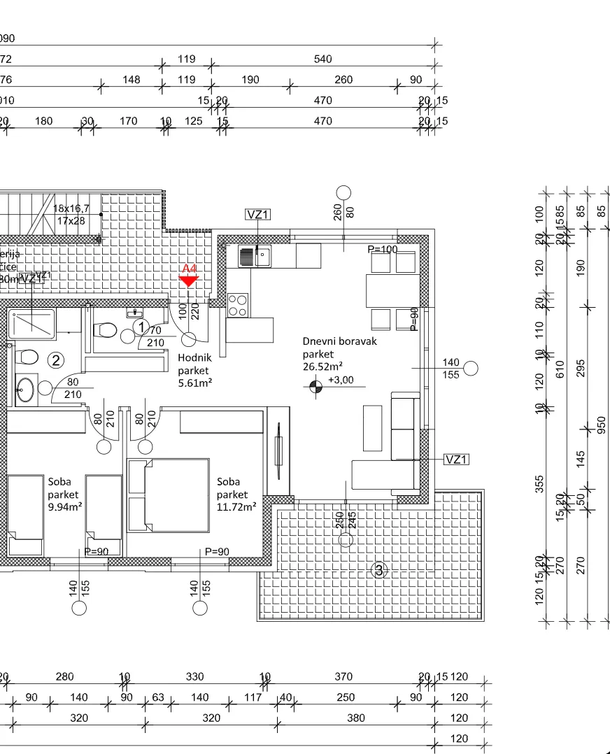 zagreb, gornje vrapče, vrhunski trosoban stan s garažom, 85 m², novogradnja - slika 15