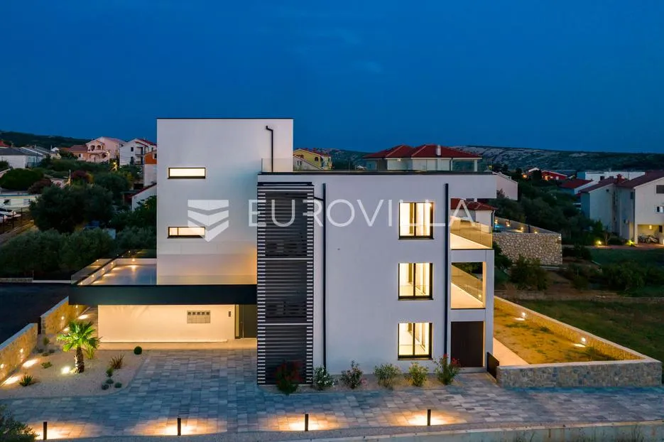 otok rab, barbat, moderan trosoban stan 107 m², pogled na more - slika 22