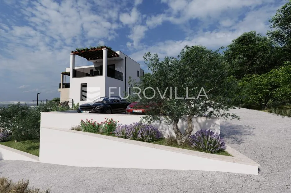 omiš, ruskamen, građevinska parcela s idejnim projektom (525 m2) - slika 2