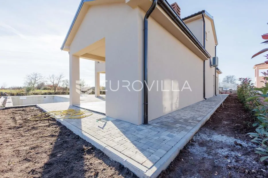 istra, žminj, kuća s bazenom i pogledom na vinograd u privatnom kompleksu, novogradnja - slika 4
