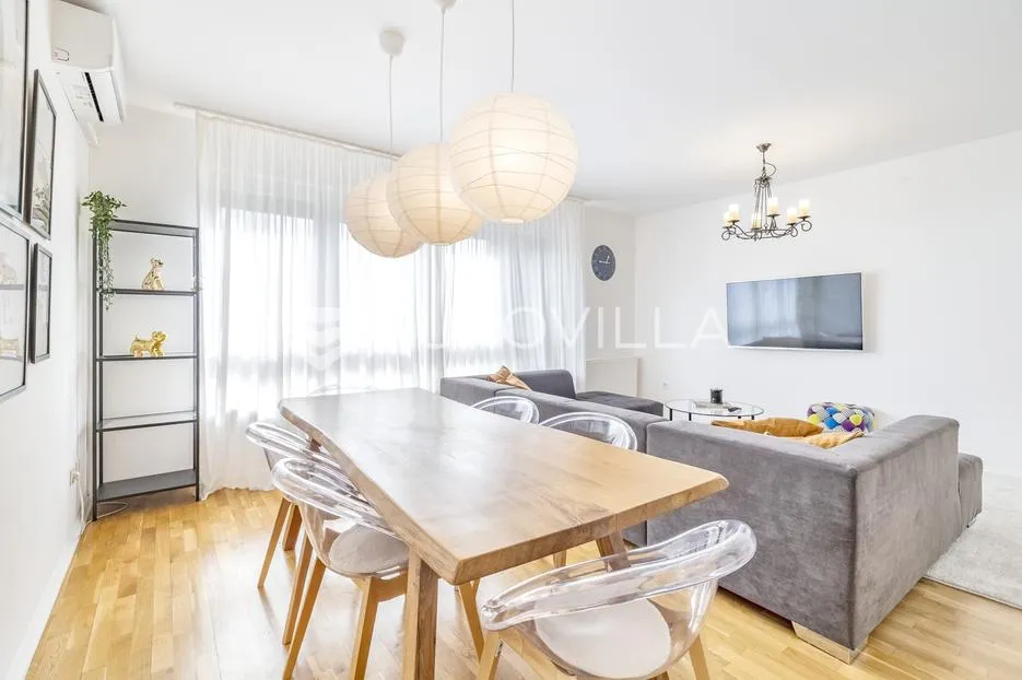Zagreb, Črnomerec prekrasan luksuzan trosobni stan 75 m² sa parkirnim mjestom