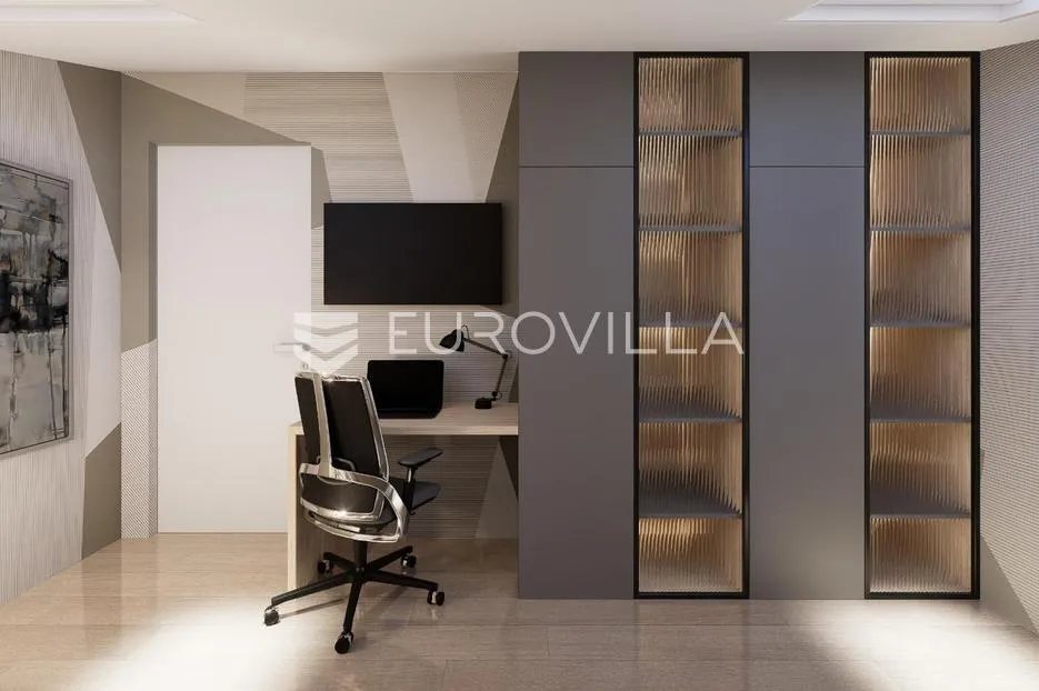 istra, rovinj, ekskluzivan penthouse s tri spavaće sobe s pogledom na more i garažom nkp 144m2 - slika 16