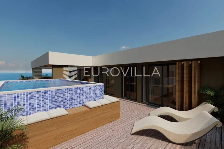 primošten, luksuzan penthouse s bazenom - slika 2