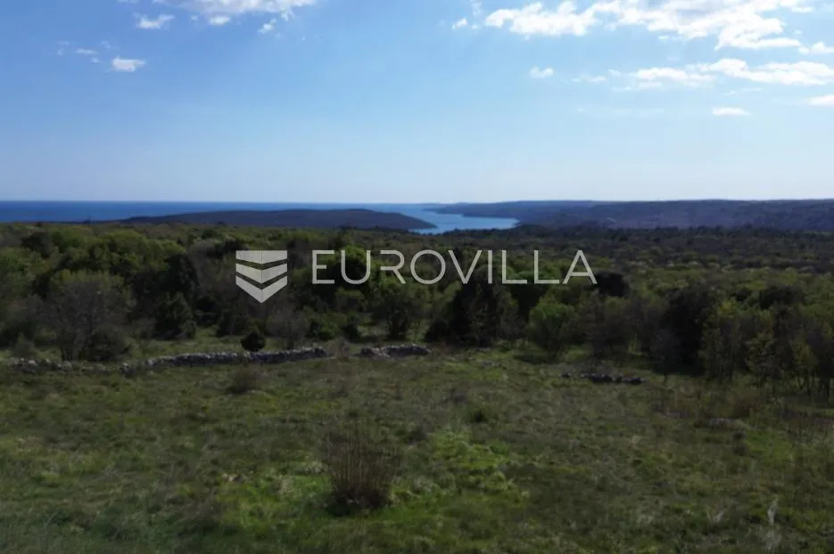 raša, sveti lovreč labinski, građevinska parcela s direktnim pogledom na more - slika 32