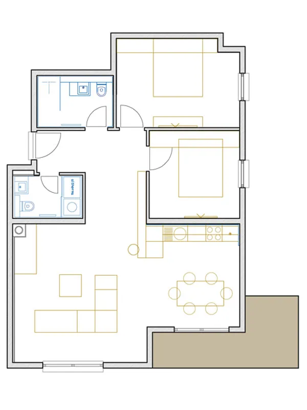opatija, centar, predivan trosoban stan 113,96 m² - slika 7