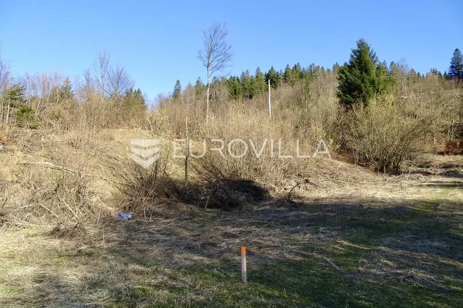 delnice, atraktivan teren površine 1380 m² za gradnju obiteljskih kuća, vikendica - slika 6
