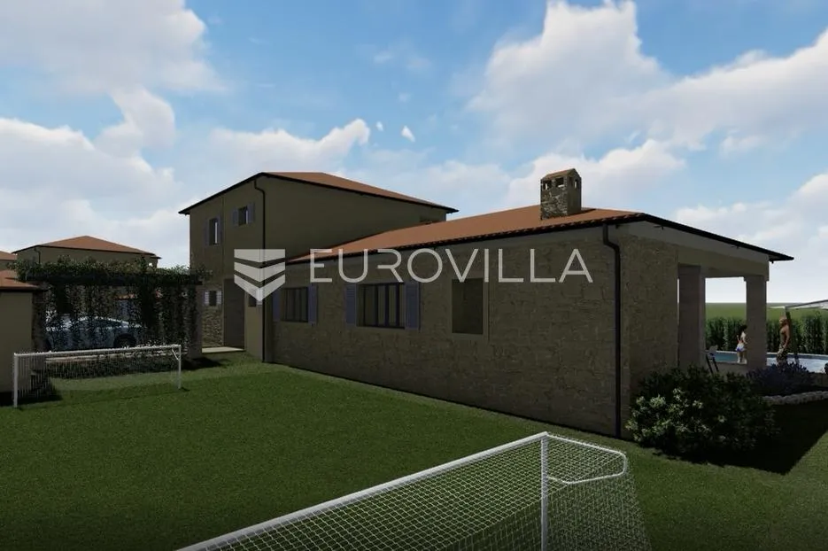 istra, ladići, ekskluzivno građevinsko zemljište s projektom i pravomoćnom građevinskom dozvolom - slika 18
