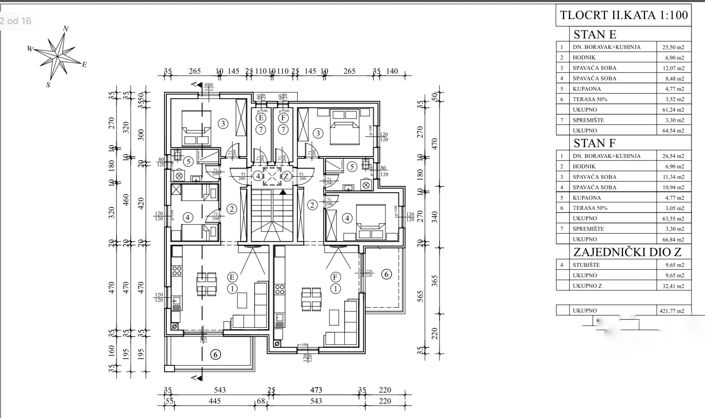 istra, umag, novogradnja, stan na drugom katu 64,54 m² - slika 12