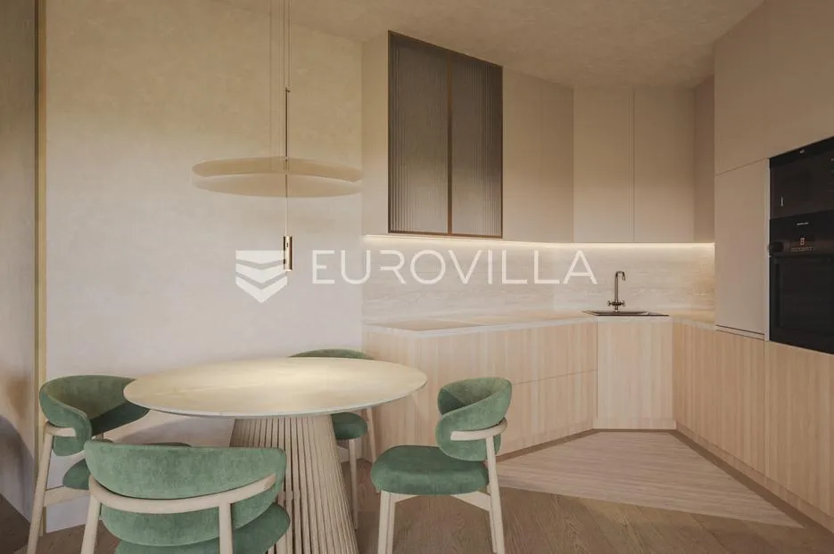 Istra, Umag — Green Tower Residence, luksuzan jednosoban stan s terasom na 2. katu