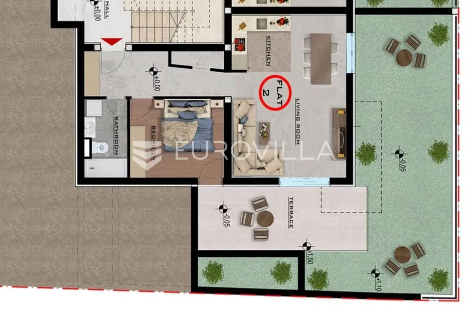 hvar, jelsa, apartman, s2, b - slika 7