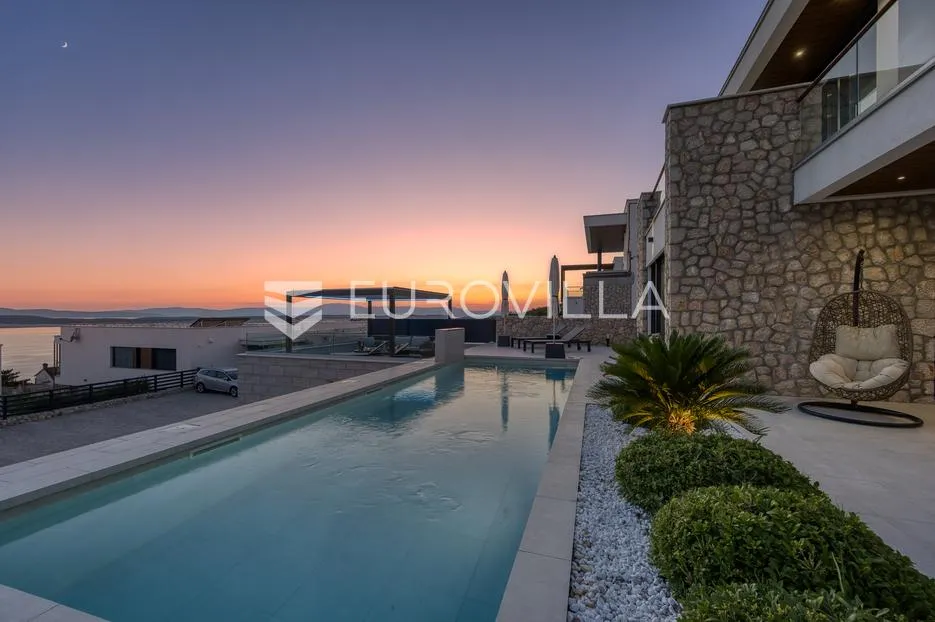 crikvenica, luksuzna vila, kuća, 280 m², okućnica 526 m², pogled na more - slika 16