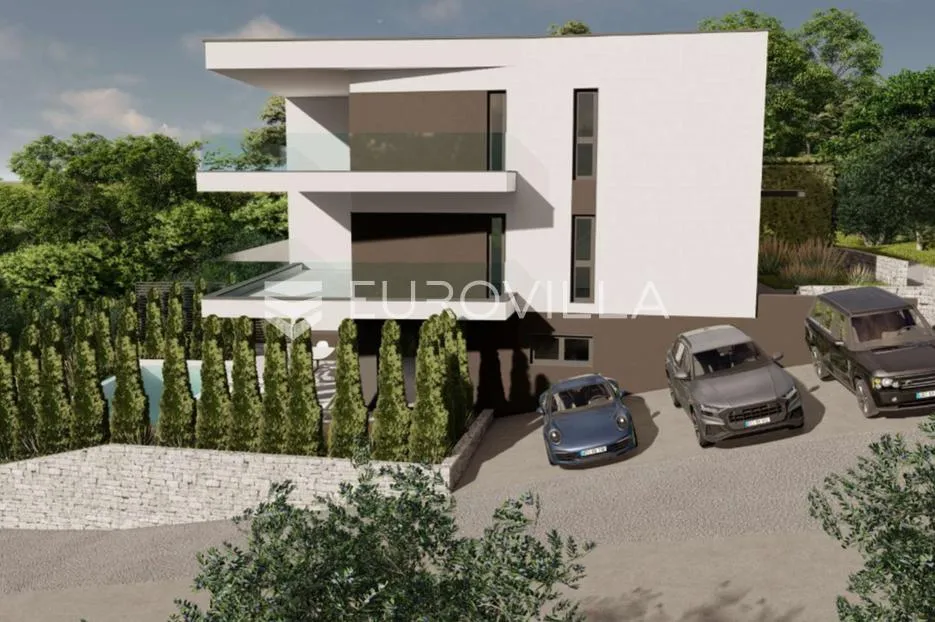 istra, duga uvala, moderna villa s pogledom na more 248m2 - slika 8