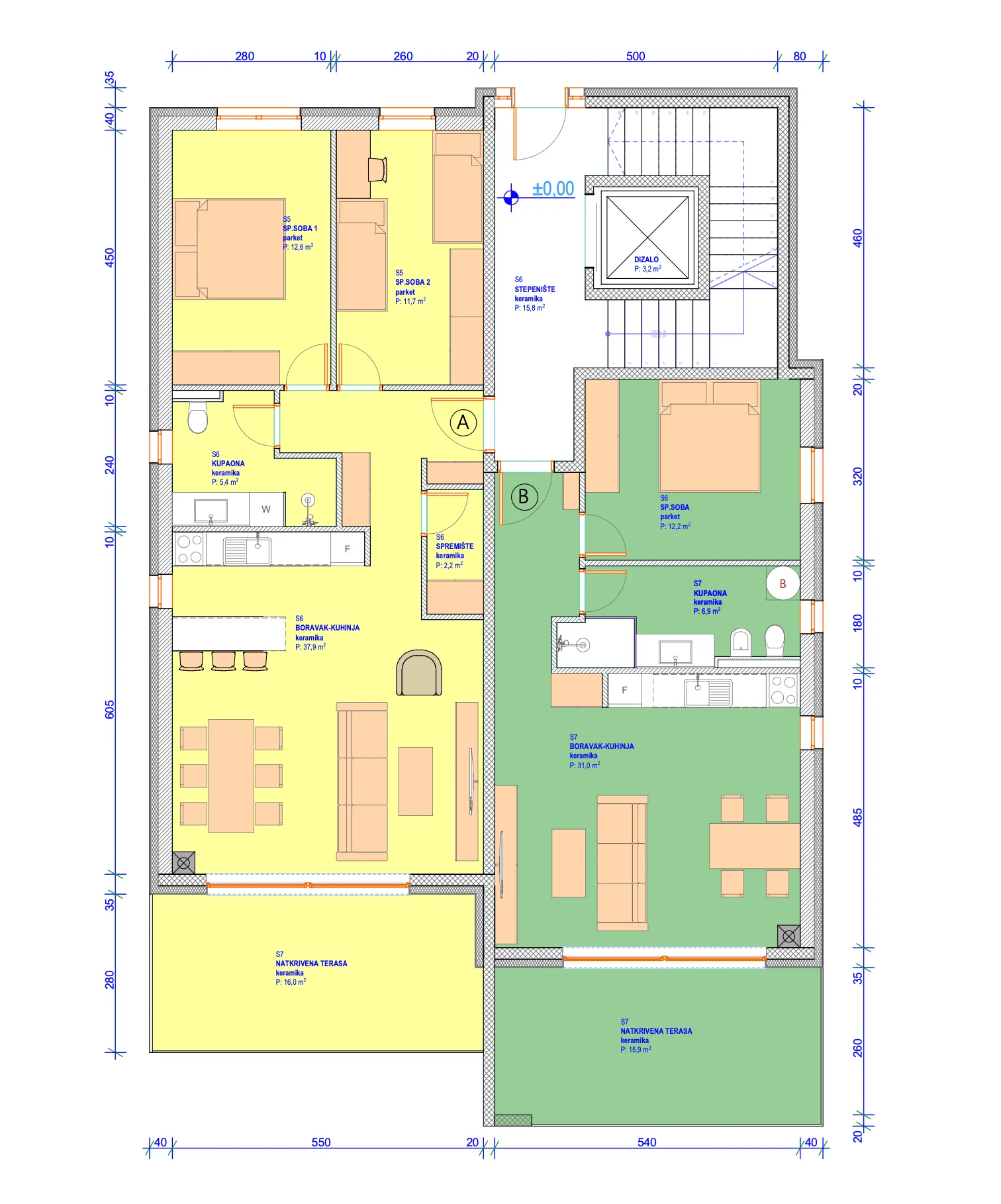 istra, umag, atraktivan trosoban stan u novogradnji, 92 m² - slika 5