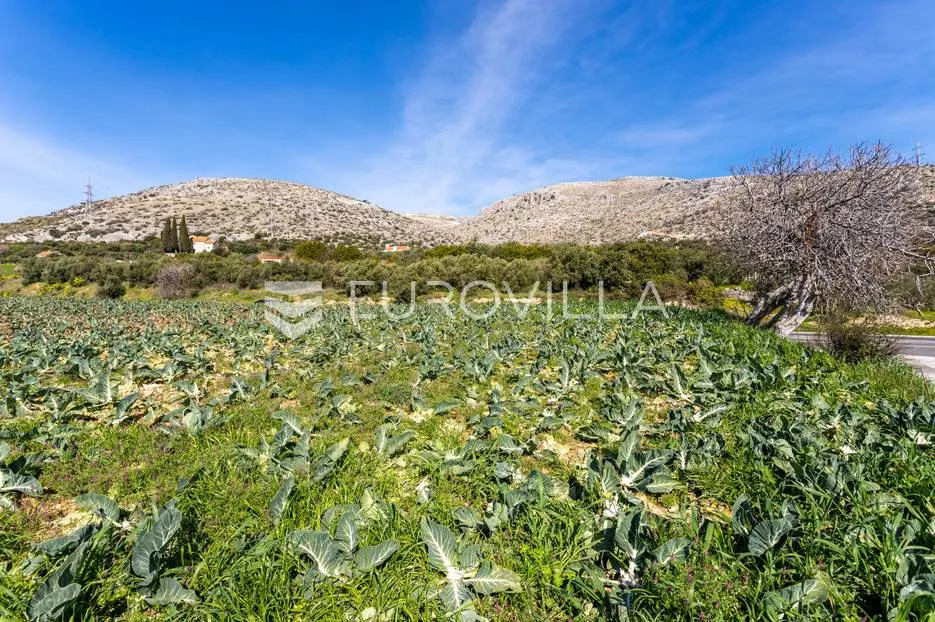 trogir, krban, građevinsko zemljište s pogledom na more - slika 17