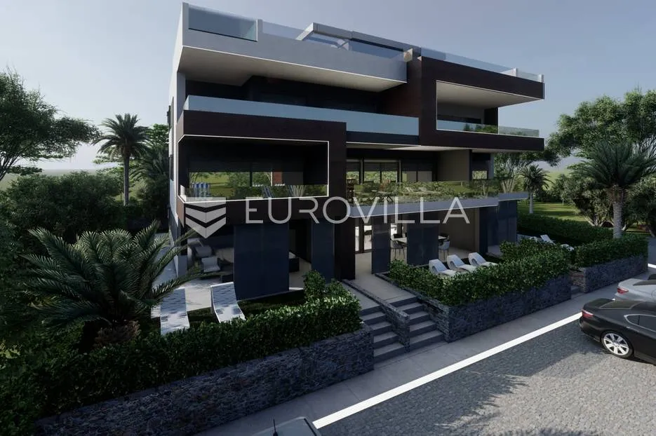 zadar, zaton, novogradnja, luksuzan trosoban penthouse s krovnom terasom 137,02 m² - slika 5