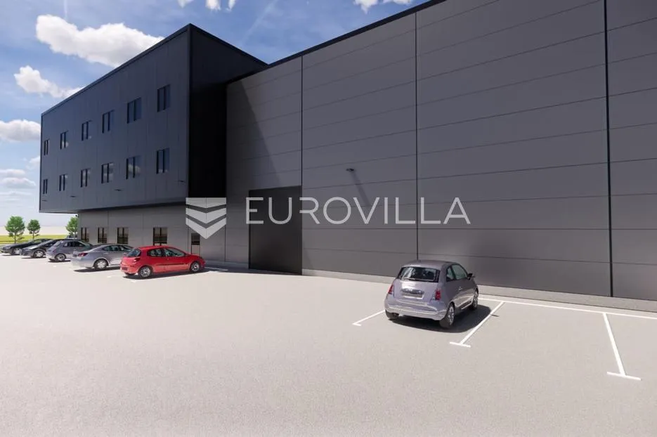 osijek, gospodarska zona antunovac, najam, poslovno-skladišni kompleks 4570 m2 u izgradnji - slika 5