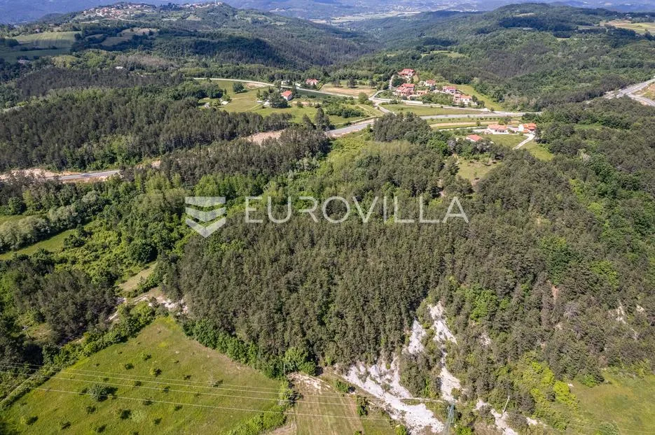 istra, grašćišće, jedinstveno građevinsko zemljište 2000 m² okruženo stoljetnom šumom 36789 m² - slika 12