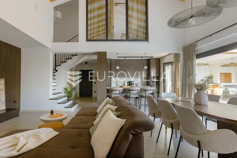 istra, kaštelir, labinci, moderna vila u istarskom stilu s panoramskim pogledom na more - slika 32