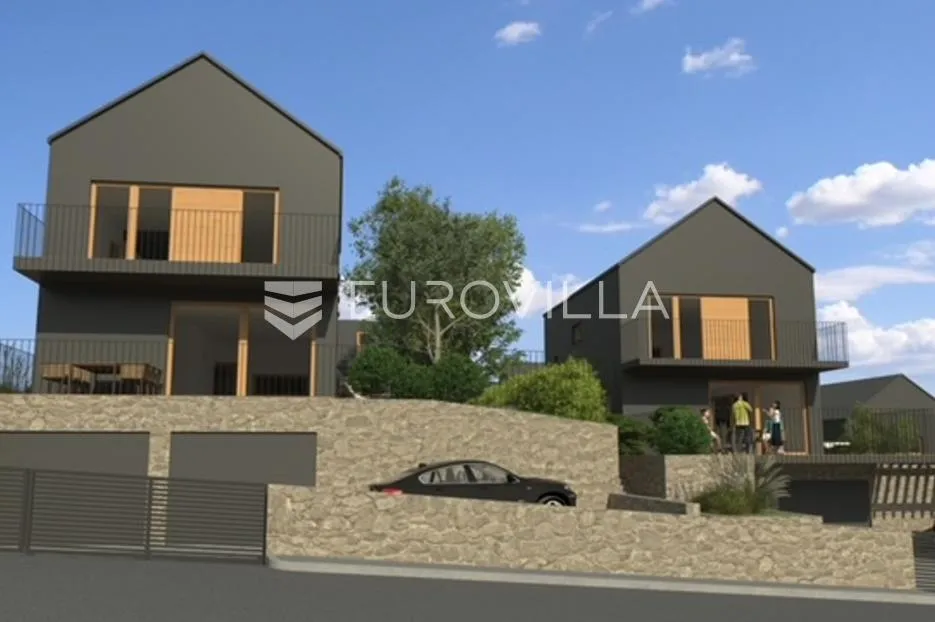 samobor, konšćica, građevinsko zemljište 2630 m2 s projektom za urbane vile - slika 2