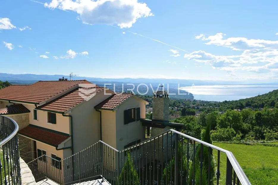opatija, matulji, vila s bazenom i panoramskim pogledom na more - slika 3