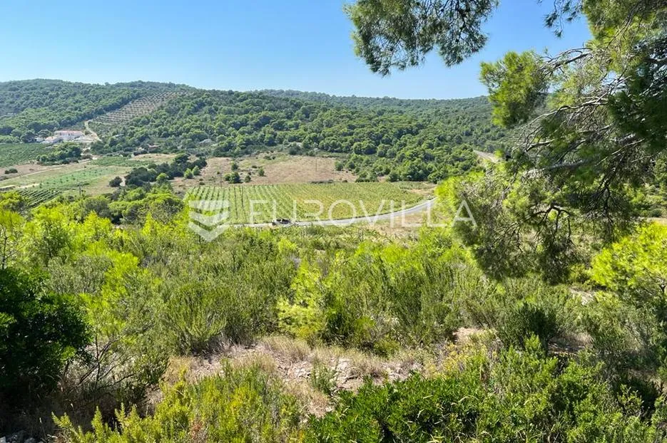 vis, kulor/smokova, atraktivno zemljište površine 13698 m2 sa pogledom na more - slika 7