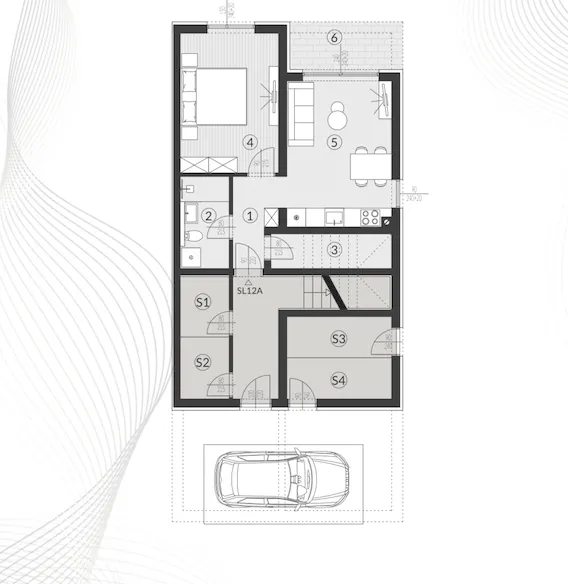 pula, štinjan, eksluzivan jednosoban stan površine 62 m² novogradnja - slika 14