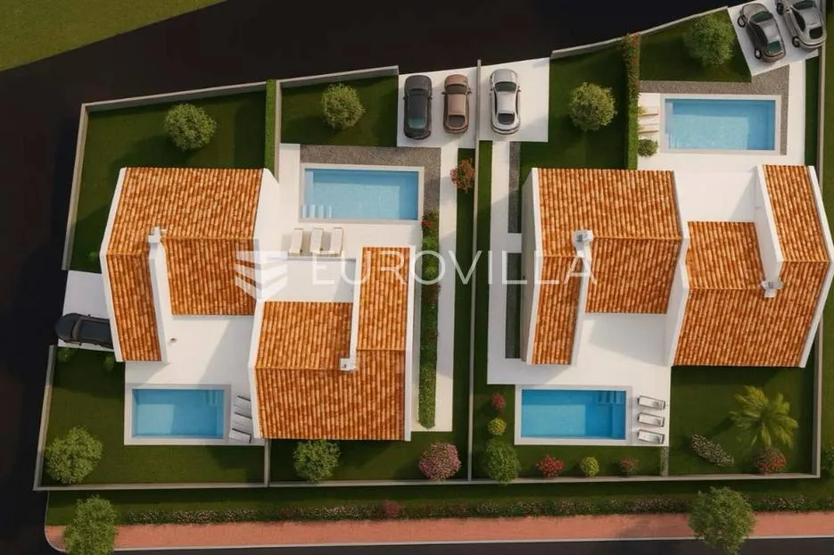 istra, kaštelir, moderna prizemnica s bazenom, novogradnja - slika 5